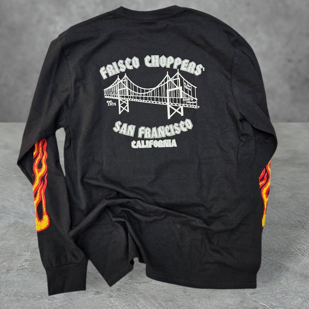 Lサイズ frisco choppers ロンT vintage 90s Lサイズ frisco choppers ロンT vintage 90s Lサイズ frisco choppers