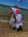 Lick it beach towel