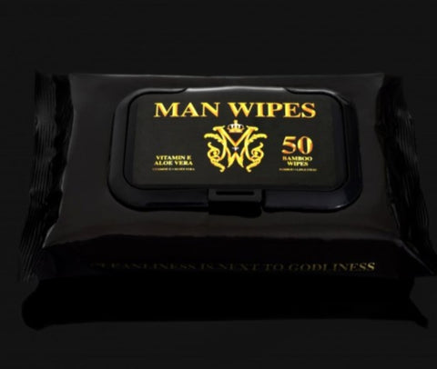 Man wipes