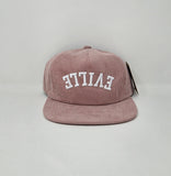 Upside Down E-VILLE Flatbrim Corduroy Snapback