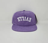 Upside Down E-VILLE Flatbrim Corduroy Snapback